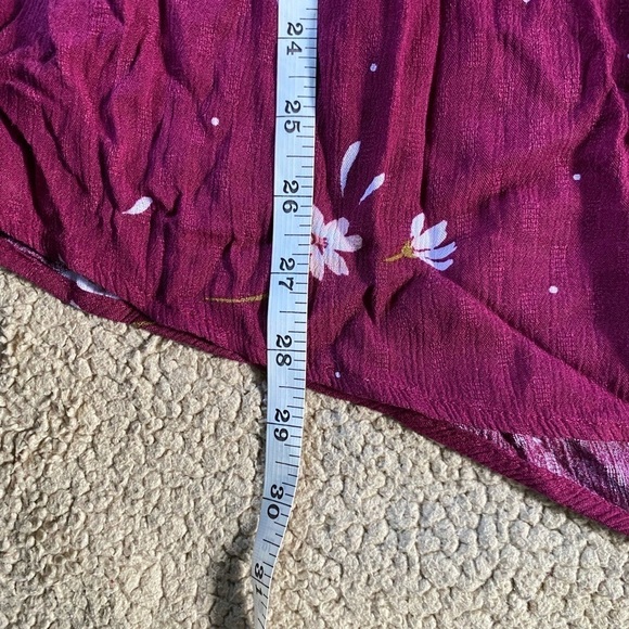 Torrid Babydoll Floral Daisy Blouse Top, Size: 2X - Picture 8 of 9